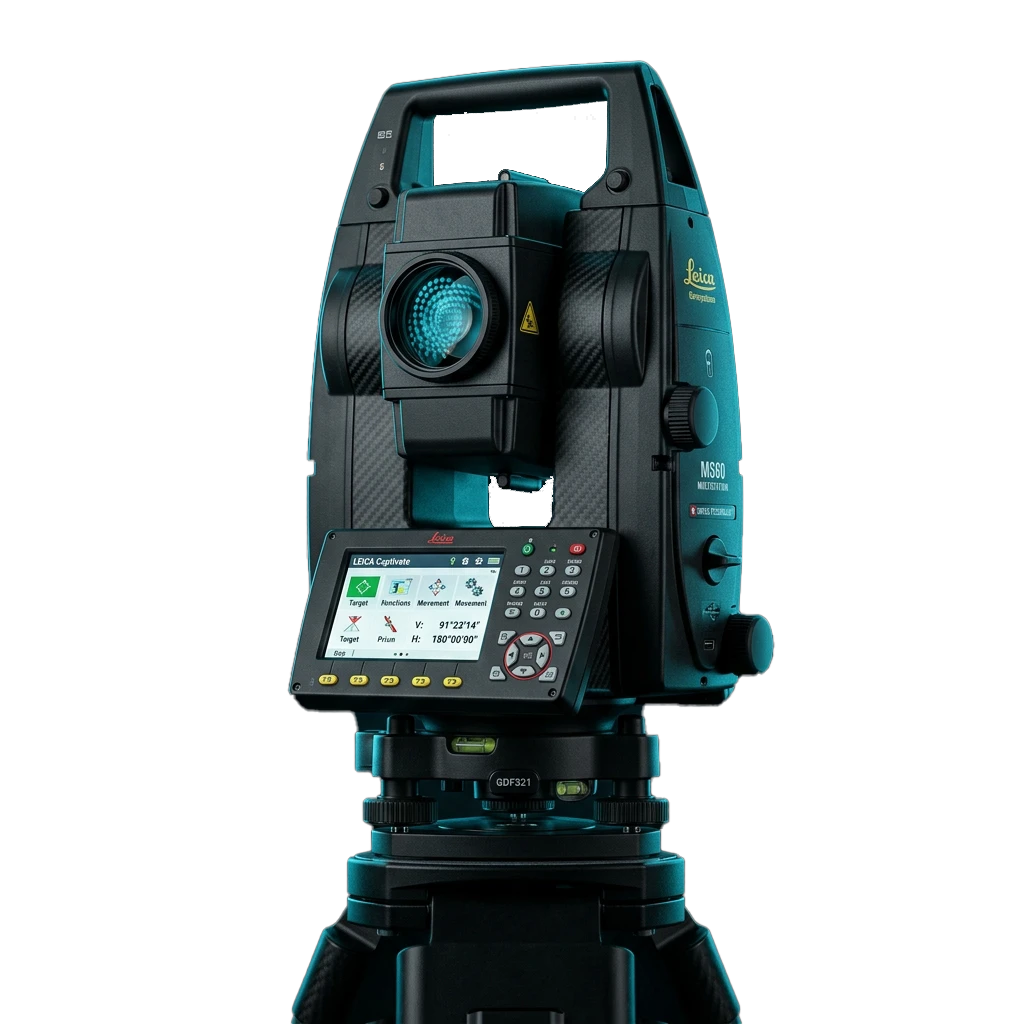 Instrument geodezyjny - grafika Geo-Neo